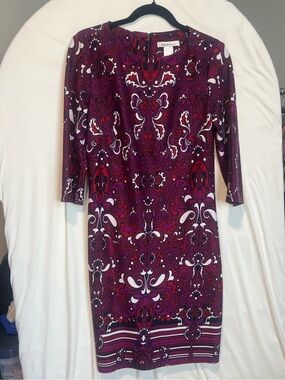Laundry By Design Boysenberry Multi Shift Paisley Print